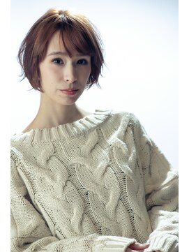 ブリング バイ スノードロップ 吉祥寺(BRING by Snowdrop) 前髪/マチルダボブ/ピンクベージュ/インナーグレージュ/吉祥寺