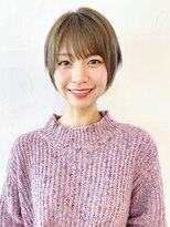 アイティーバイアルバム 八王子店(IT by ALBUM) ナチュラルショート_マロンベージュAラインボブ_28135