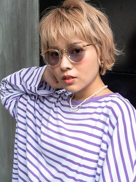 クレール 松戸(Clair) くびれボブ/カーキグレージュ/大人かわいい/フェザーバング