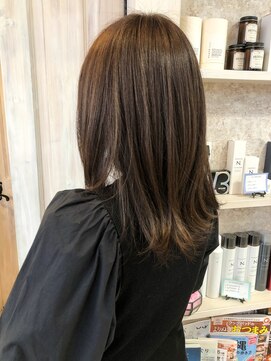 キャアリー(Caary) 福山美容室Caary 大人気イルミナカラー　パープルグレージュ