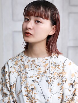 クラッチ 天王寺(CLUTCH) 大人可愛い20代30代40代小顔 バイカラー F5