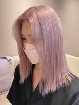 ベレーザ 渋谷(BELEZA)&nbsp;ba1546ホワイトミルクティーブリーチオンカラーロングレイヤー