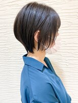 モリオ フロム ロンドン サッポロファクトリー店(morio FROM LONDON)&nbsp;【morio】札幌ショートスタイル　耳掛けがカワイイ
