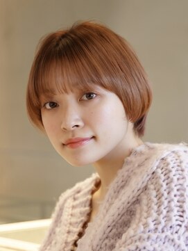 ワン 東戸塚(ONE004) ココアベージュ/黒髪/ボブウルフ/グレージュカラー/東戸塚駅