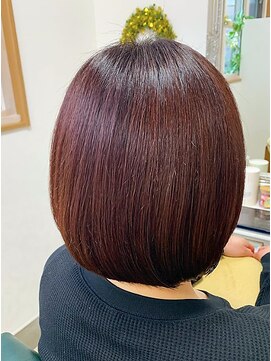 ヘアアトリエ ナイン 岡部店(hair atelier nine) nine/本田