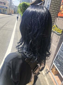 ラシサ(rashisa) ネイビーブルー