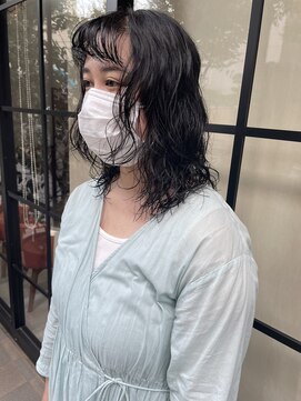 トロンヘアー(tronc hair) ナチュラルウェーブ