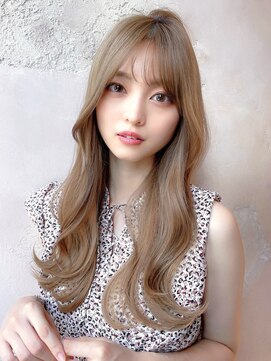 ロンドローズ 名古屋(Lond damaskRose) ダークアッシュ イヤリングカラー ヨシンモリ　韓国　ショート