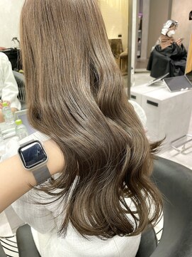 シティ(CITY) 艶々ベージュ/ミディアムヘア/aujua