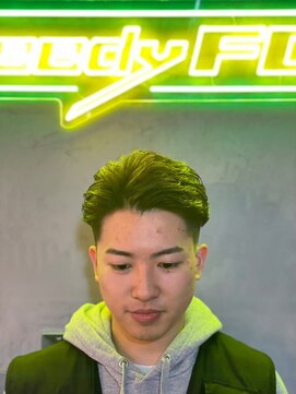 グリーディーフォックス 三軒茶屋(GreedyFOX) 波巻き/マッシュパーマ/ウルフ/ハイライト<理容室>三軒茶屋