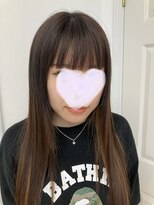 サロンドノア(Salon de NoA)&nbsp;バング縮毛矯正