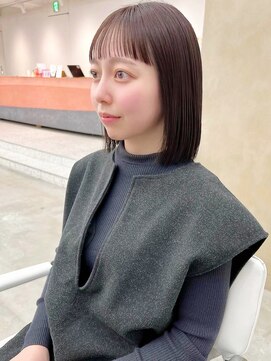 ノエ ナゴヤ(NOE NAGOYA) ぷつっとおしゃれボブ