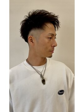 ロエン 西岡崎店(ROEN) #ベリーショート/フェード/刈り上げ/束感/スパイキー