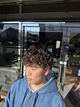 フォーシー(For.c.c.c.c) プードルパーマ[東川口/メンズパーマ/メンズカット/埼玉メンズ]