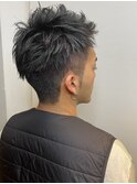 スパイキーツーブロックショート