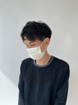 グランマッシュ(Granmash) 2wayパーマ/ニュアンスパーマ/センターパート/毛流れパーマ