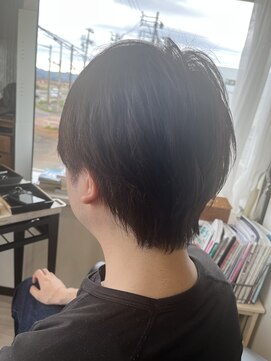 コアフィールフィス(COIFFURE fils) 《見附　今町》メンズ　M3Dプレトリカラー　すっきりショート