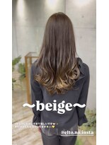 エルト 四条烏丸(elto)&nbsp;ｗカラー＊ミルクティーベージュ《下岡優花》