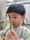 【ステップボーンカット】キッズショート