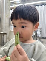 【ステップボーンカット】キッズショート