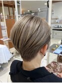 大人ショートボブ/ニュアンスカラー/30代40代50代