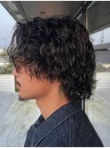 熊本 ツイストスパイラル ミディアム メンズ グランジ