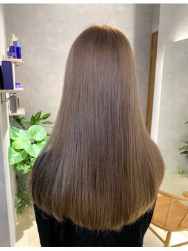 トハコ(&haco) 透明感たっぷりミルクティーベージュ＊