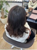 ナチュラルなカラーとデジパでつくる柔らかカール！