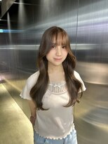 ペレ 栄店(PELE)&nbsp;ホワイトグレージュ/デジタルパーマ/チェリーブラウン/栄