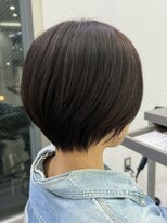 アルテヘアー(arte HAIR) 【arte HAIR】丸みショート/ショートヘア/ダークブラウン