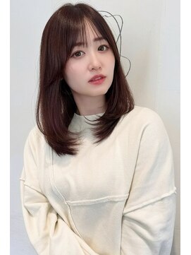 ケアウメダ(CARE UMEDA) 【CAREUMEDA】ワンカールレイヤー　韓国レイヤー