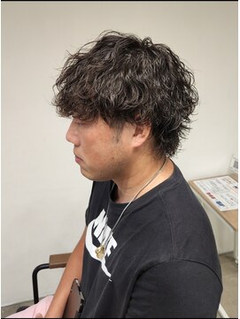 ニアウ 伊勢崎連取店(Niau) マッシュウルフ波巻きツイストスパイラルパーマ