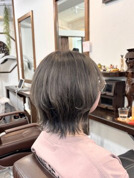 ヘアリゾート アジアグランデ(Hair Resort Asia grande) 【MASA】グレージュ×ウルフ【grande武蔵浦和】