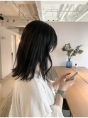 前髪縮毛矯正で冬のマスクヘアも可愛く♪