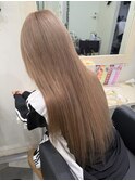 【エクステ付けたままカラー】ミルクティーベージュ☆
