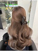 ブリーチなしで作るベージュ×バタフライレイヤー♪10代20代30代