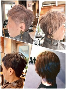 アット(At.)の写真/【長い期間まとまる】都内人気サロンで10年以上(数万人)経験を積んだstylist達にお任せ◎再現性に感動♪