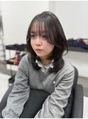 ミディアムレイヤー/小顔カット/他店お直し