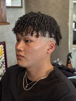 エルエー バーバーショップ 草津店(L.A BARBERSHOP)&nbsp;店長【橋本】針金スパイラル