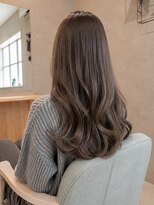 テクライズ 刈谷店(TECHRISE) 透明感アッシュグレージュ/ロング/レイヤーカット/艶髪