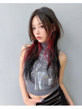 アルク(A.R.K)の写真/【府内】レイヤーカットで顔まわりのおくれ毛をデザイン☆アレンジしてもおろしても可愛い旬なスタイル♪