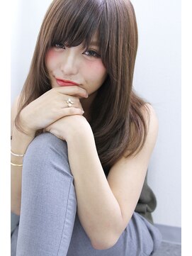 ブラン 梅田(Blanc) 【Blanc】ナチュラル×ストレートセミロング