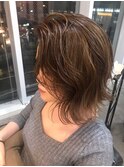 ナチュラルハイライト×マロンブラウン