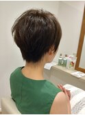 ナチュラルふんわりショート
