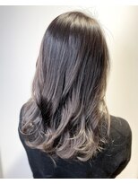 デイズ ヘアー デザイン(DAY'S hair design)&nbsp;バレイヤージュカラーonダークグレイジュ♪