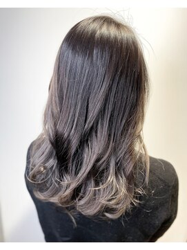 デイズ ヘアー デザイン(DAY'S hair design) バレイヤージュカラーonダークグレイジュ♪