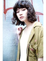 リアン(Lien)&nbsp;Lien☆甘辛MIXパーマ×スリークボブ×ダークアッシュ　立川