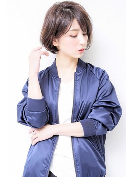 マーズソレイユ 宝塚駅前店(mars soleil) 大人かわいい小顔ショートカットボブハンサムヘアA