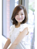 ヘア ルミナス バイ フォルテ(HAIR LUMINAS by FORTE)&nbsp;オリーブベージュカラー  暗髪でつや髪美人