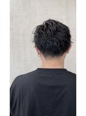 スタイリングてパーマ風